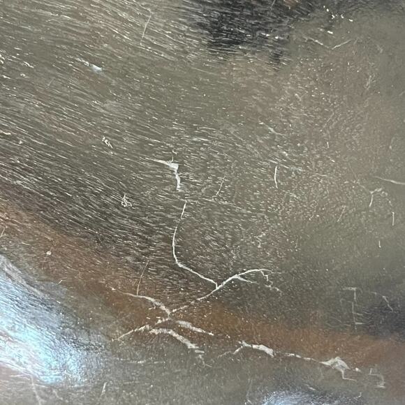 Petrified Wood Bowl/Ashtray From Indonesia Tertiary Period Over A Million Years - Picture 5 of 16